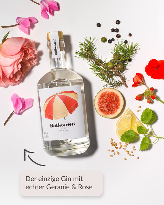 Balkonien® Dry Gin – Heimische Flora