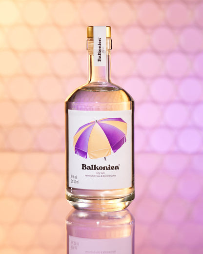 Balkonien® Dry Gin – Heimische Flora & Beerenfrüchte